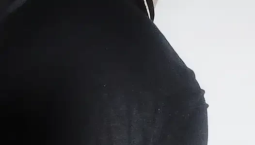 Taşralı kız yetişkinler için göğüslerini açıyor