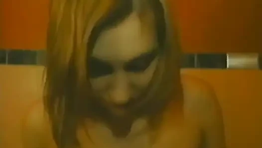 Small Tits Amateur Sucks Cock in the Bath Tub