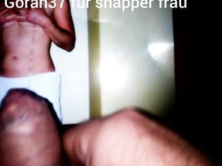 Videocumtribute to snapper frau