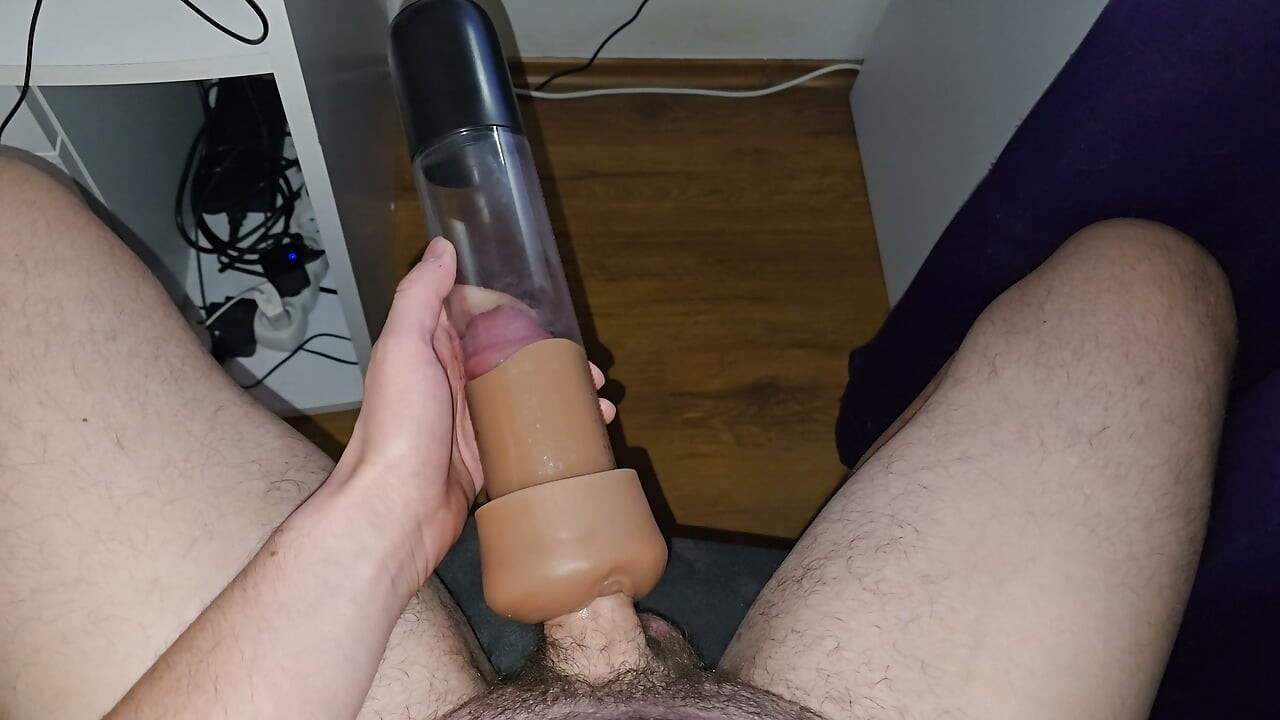 My Dick Vs Vacuum Pump - Watching It Get Bigger