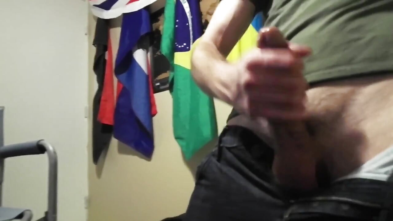 Stroking My Cock