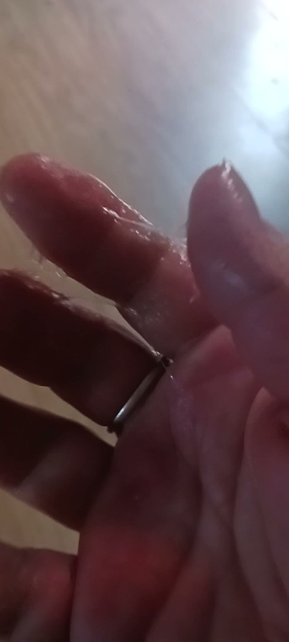 I came and made a sticky mess
