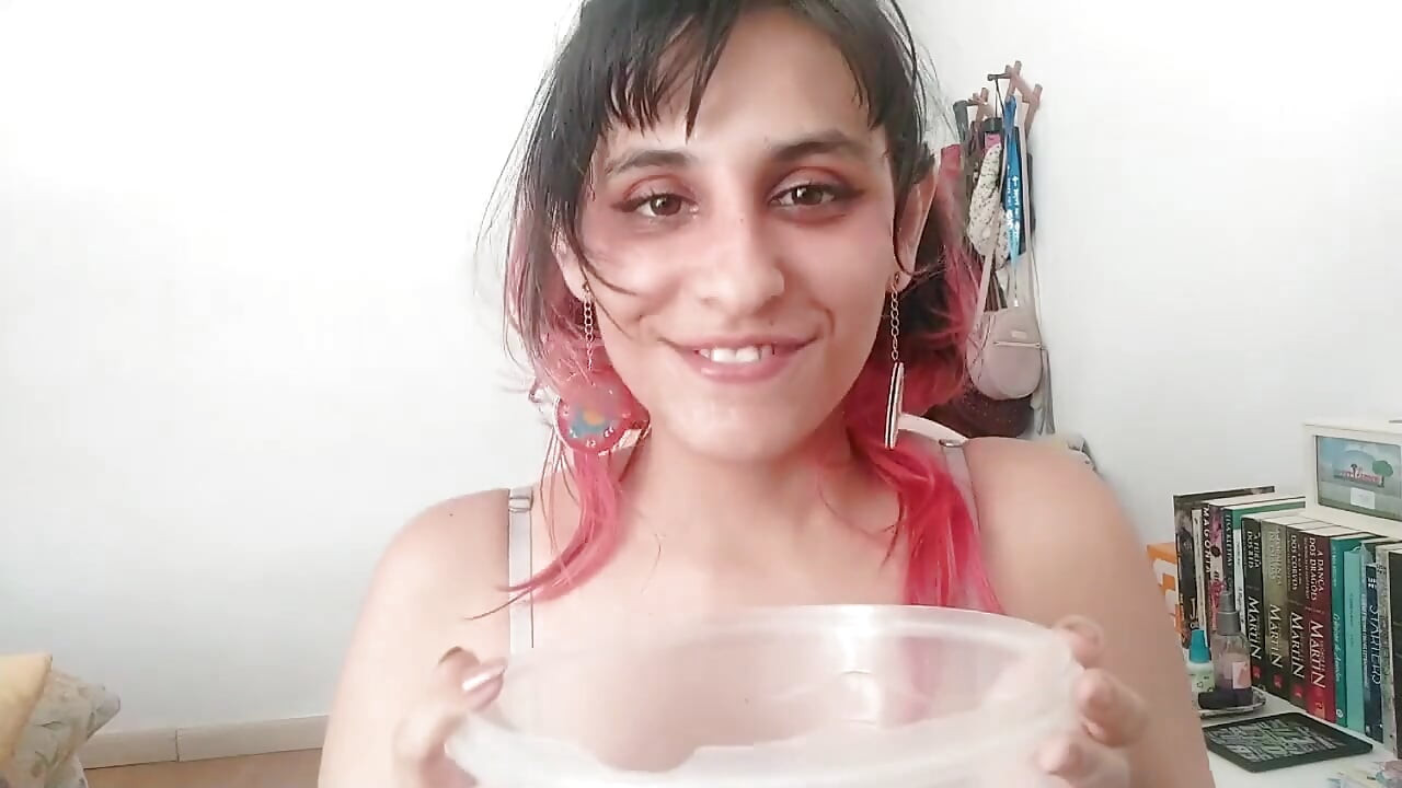 Silly Bimbo Slut Steals Your Cum! - Ahegao & Spit