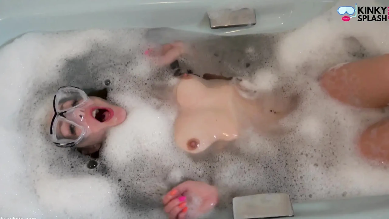 Bath Bondage & Clamps: Roped, Gagged and Vibed Orgasm