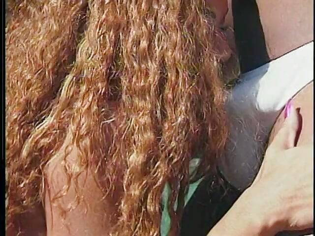 Ebony Hottie Janet Jacme Was Drilled and Got Her Curvy Ass Creamed Near the Pool by Famous Producer