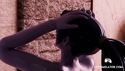 Widowmaker banyoda arkadan çekimler