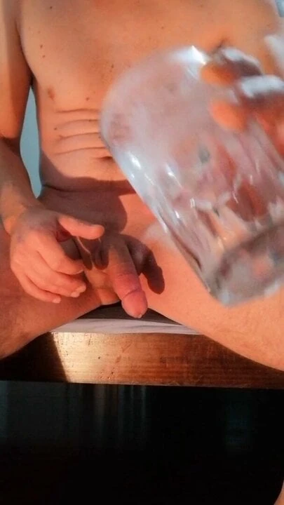 Lots of my cum