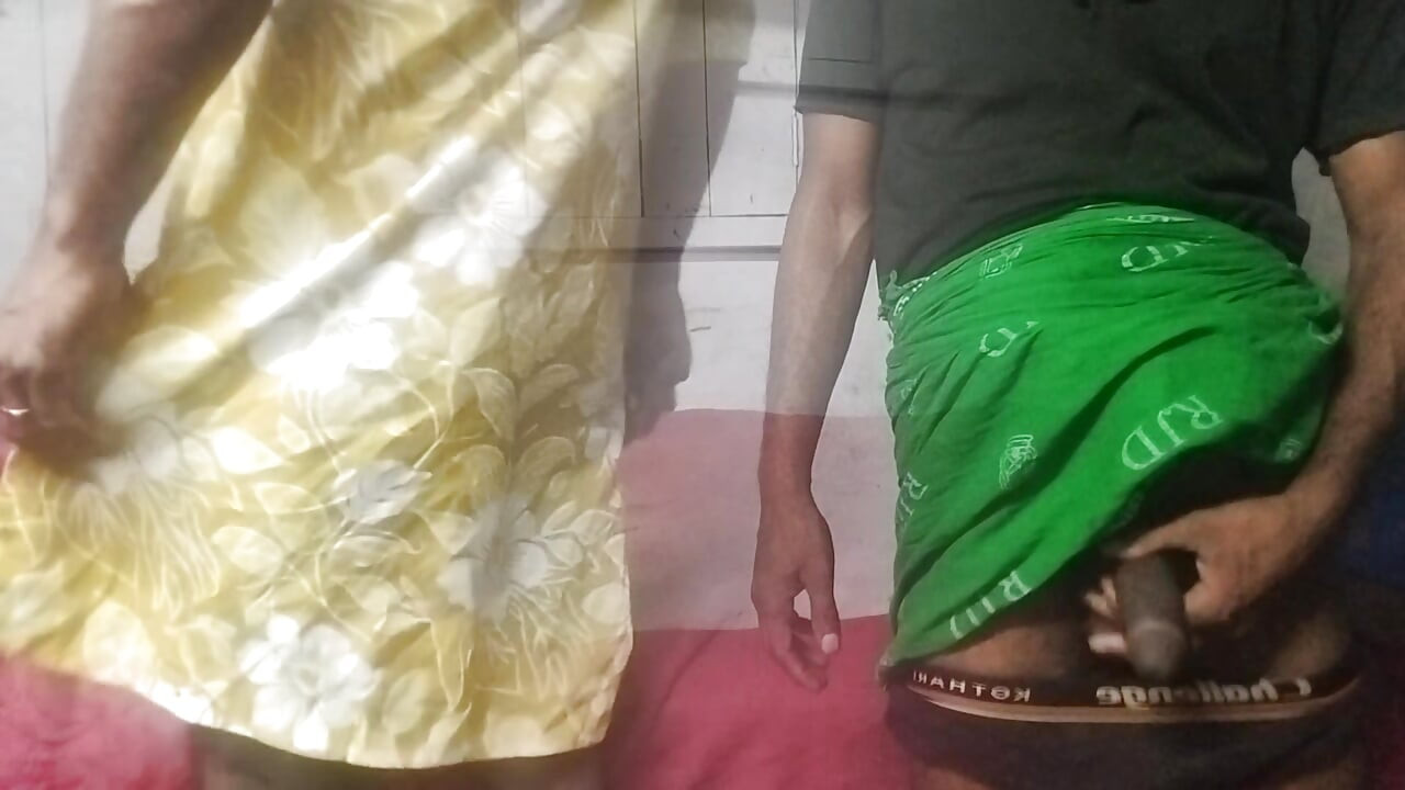 Gay boy focking A shemale girl in home