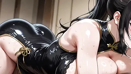 Yujiro (Baki) x Narberal (Overlord)