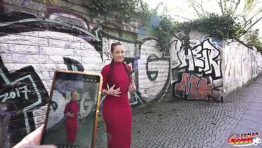 GERMAN SCOUT - Latina MILF Roberta Faganelli mit geilem Arsch beim Casting gefickt