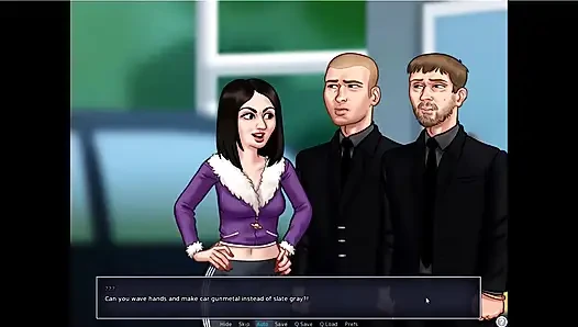 SummerTime Saga - Жозефина за прилавок сделал Йоханнесу минет... Johannes трахнул Tina