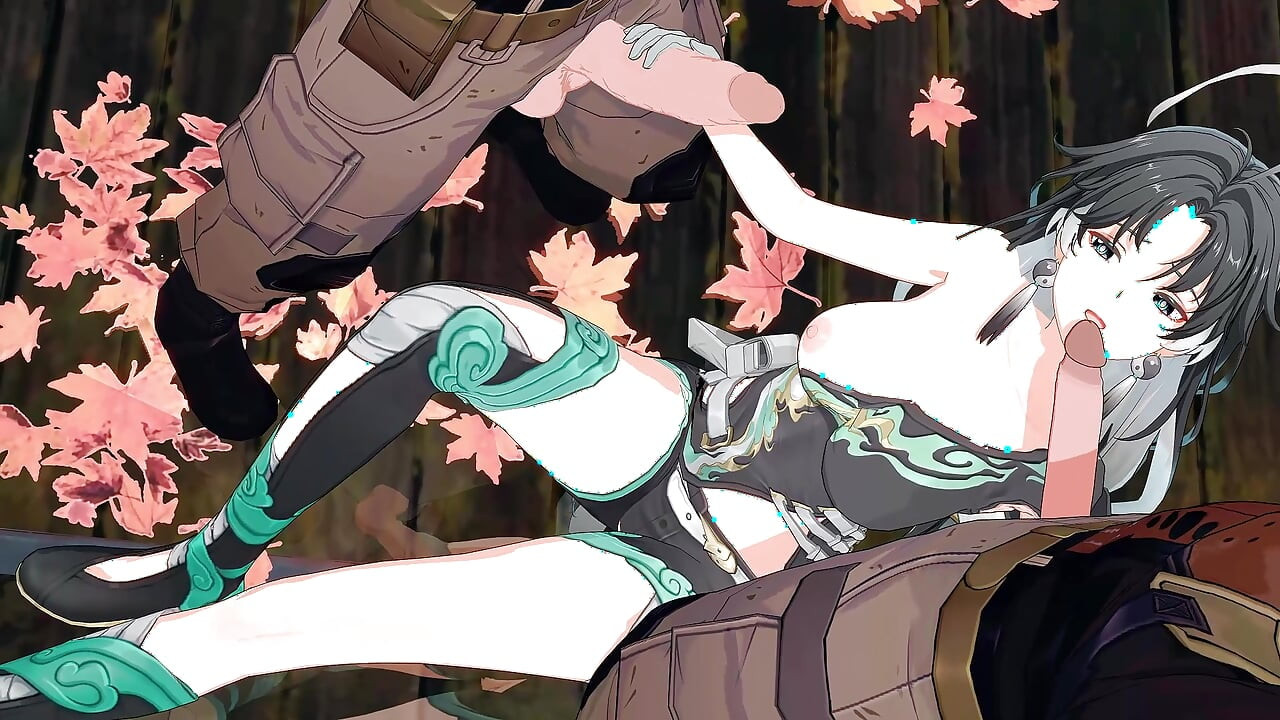 Wuthering Waves - Jianxin Erotisk Sex & Blowjob - 3D Hentai Animation