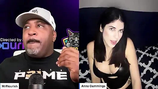 Mrflourish подкаст "Утро после" с приглашенной взрослой звездой Анна Каммингс