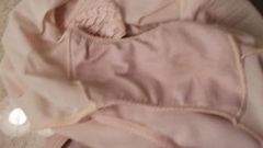 playing with mother in law panties and bra 2