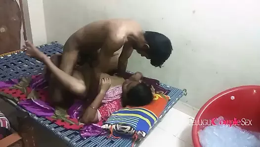 Un couple telugu marié de la vie réelle baise