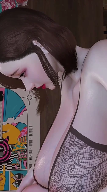 3D Chinese BBW Stepmom Cheating with Her Big Dick Stepson