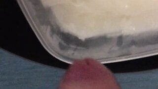 Cumshot on my frozen sperm