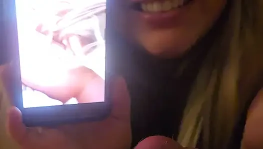 Büyük bir yarakla döllenmek için korunmasız sikilişimi izliyor! Yarak düşkünü için düz pembe amcık kafesi ona sph ve cbt veriyorum!