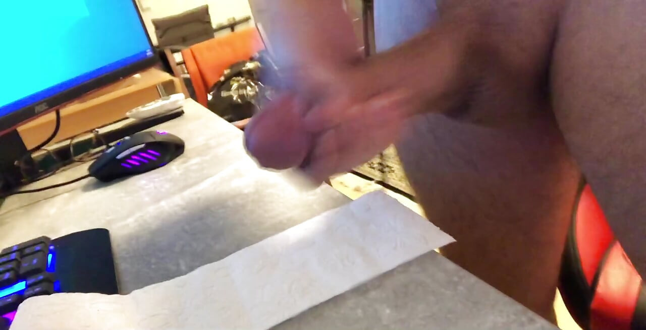 Young German Is Pounding His Massive Cock