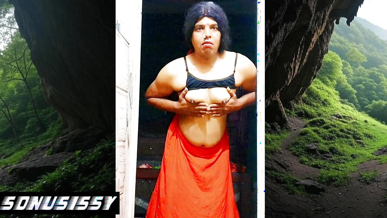Donji crossdresser sonusissy haljina pokazuje pupak