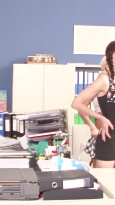 Jaw-dropping moment from "TEACHER SEDUCE TWO SCHOOL GIRL TO FUCK - GERMAN VINTAGE"