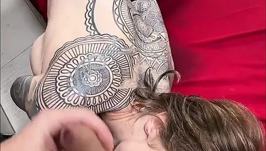 Big Boobs Milf Sasha Tantric Massage with Hardcore Sex Huge Facial