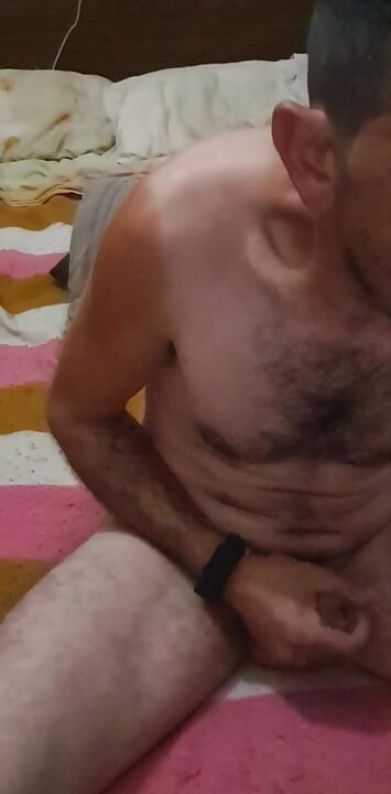Guy in have masturbating