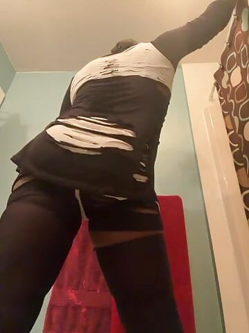 Sexy sissy ball drainer 9 live