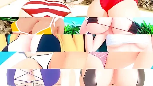 Summer Fucking with the Waifus