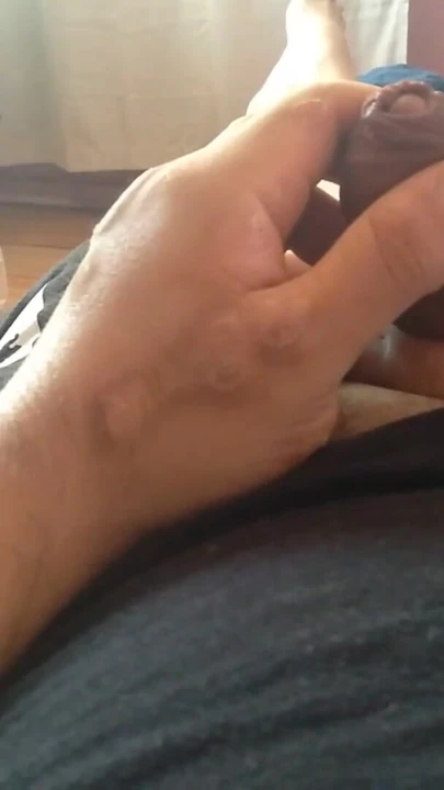 boy shows his sweaty big dick | Clip 2