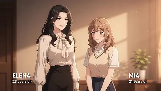 Awal mula malam pertama elena & mia habis-habisan