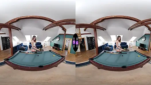 Pool Table Turns Into Pleasure Zone For Naughty Elena Vedem - TeenMegaWorld