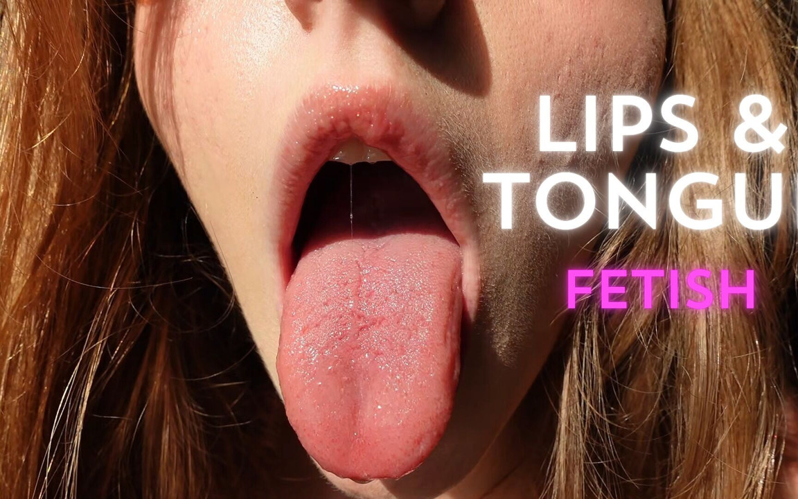 My Lips and Tongue Closeup