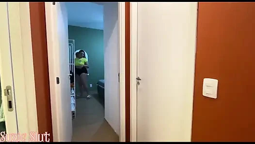 Naughty Stepmom Fucks Her Stepbrother's Friend During World Cup Game