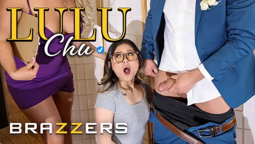 Lulu Chu tire tous les trucs du livre pour goûter seule la bite de Xander, mais Kayley Gunner veut aussi entrer - Brazzers