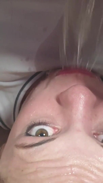 Memorable moment from "Petite slut doing yoga and then pisses in her mouth Solo"