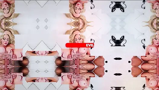 АНАЛ TRIXXX - шлюховатая анальная королева REBEL RHYDER принимает два хуища в DAP