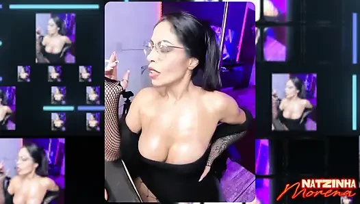 Hot girl with amazing big tits and hungry pussy