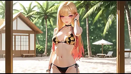 Marin hentai ngentot pantat