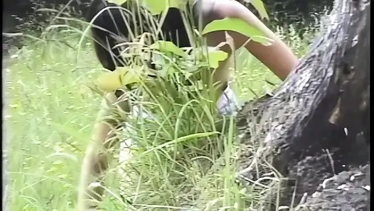 Real life lesbo lovers outdoor pussy licking