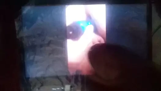 kristle'ın kıçına cumming