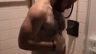 Shower boner