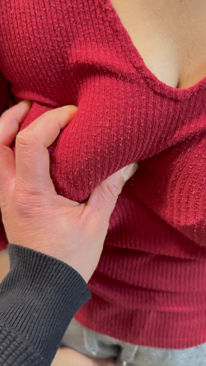 My Asian wife’s breast are very soft. valentine’s special