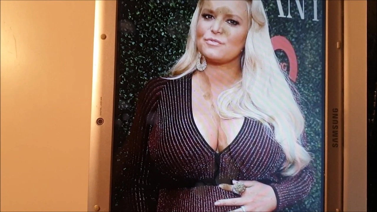Jessica Simpson Cum Tribute 3