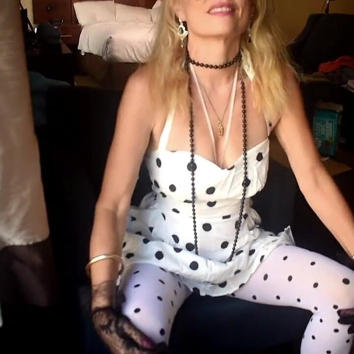Polka Dot Foot Fetish Starring Dawn Layla