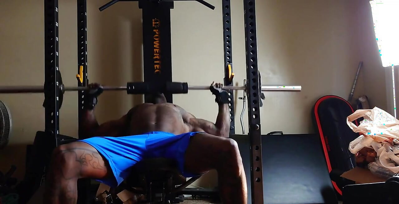 Push Day workout Jeremiah McPherson aka Hallelujah Johnson
