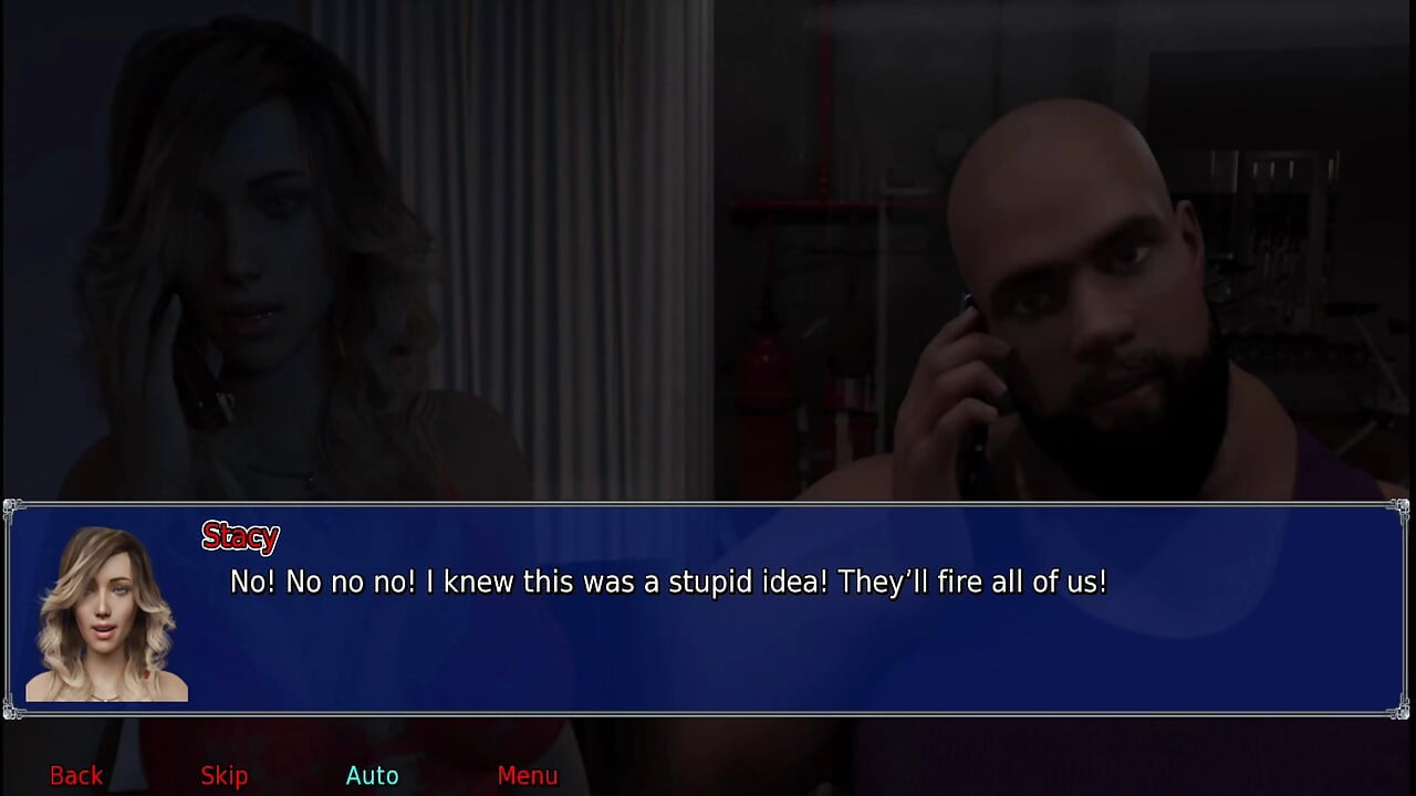 A esposa do escritório # 24 - Stacy foi fodida pelos caras do trabalho ... Jason fodeu Stacy no carro e um estranho se juntou.