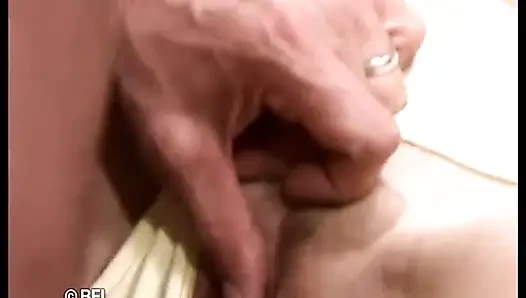 Sexy and horny eighteen-year-old bitch gets a hard fuck from her massager