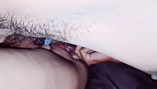 The latest indo threesome. A naughty wife likes to two men. Husband his wife with his friends who are invited from the city