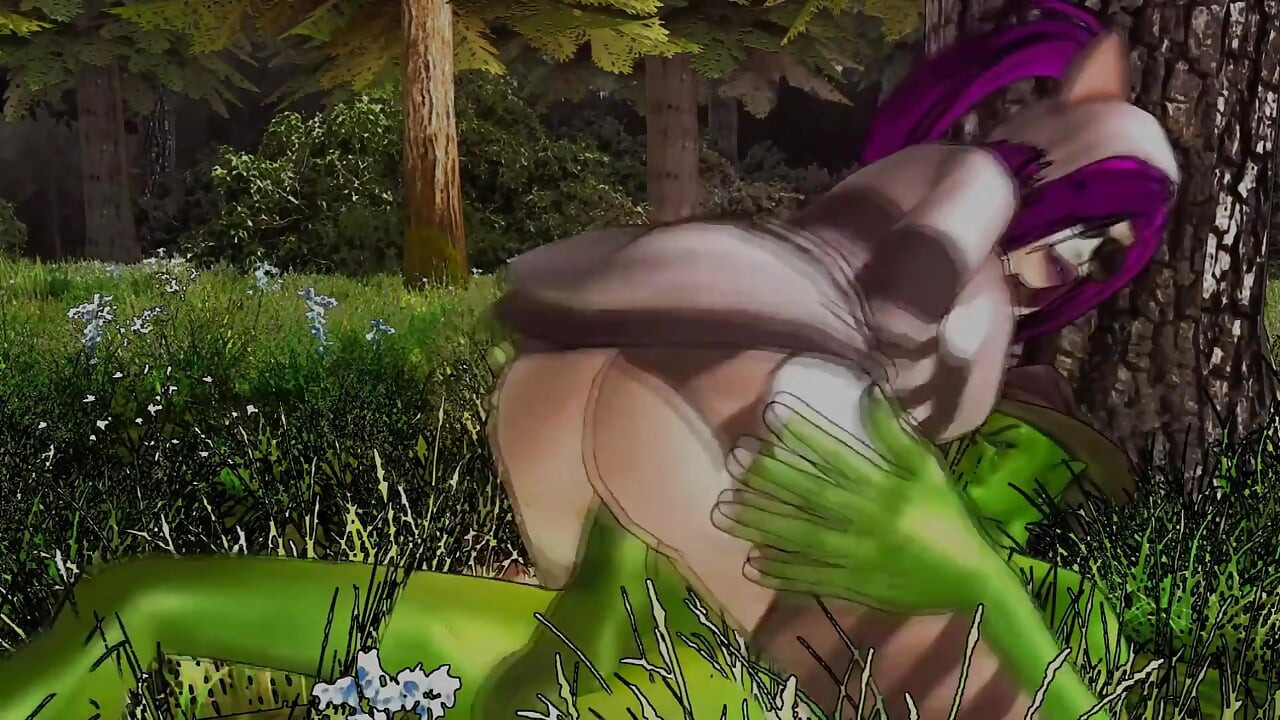 Kokoro žestoko jebana od strane čudovišta Ogre Goblina (2 od 11)